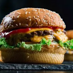 Double Smash Cheese Wagyu Burger